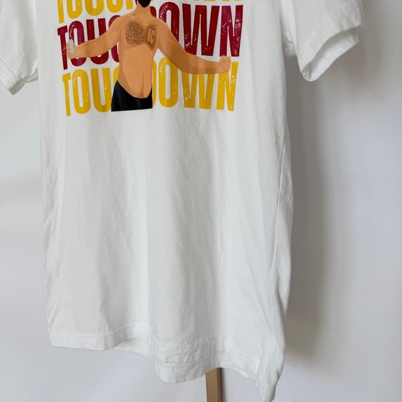 Jason Kelce KC Touchdown Graphic T-Shirt Unisex Medium Multicolor Football NFL - Picture 4 of 11